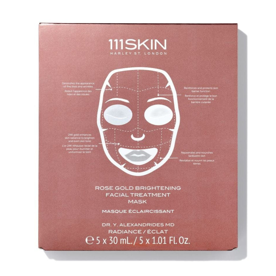 Rose Gold Brightening Facial Treatment Mask