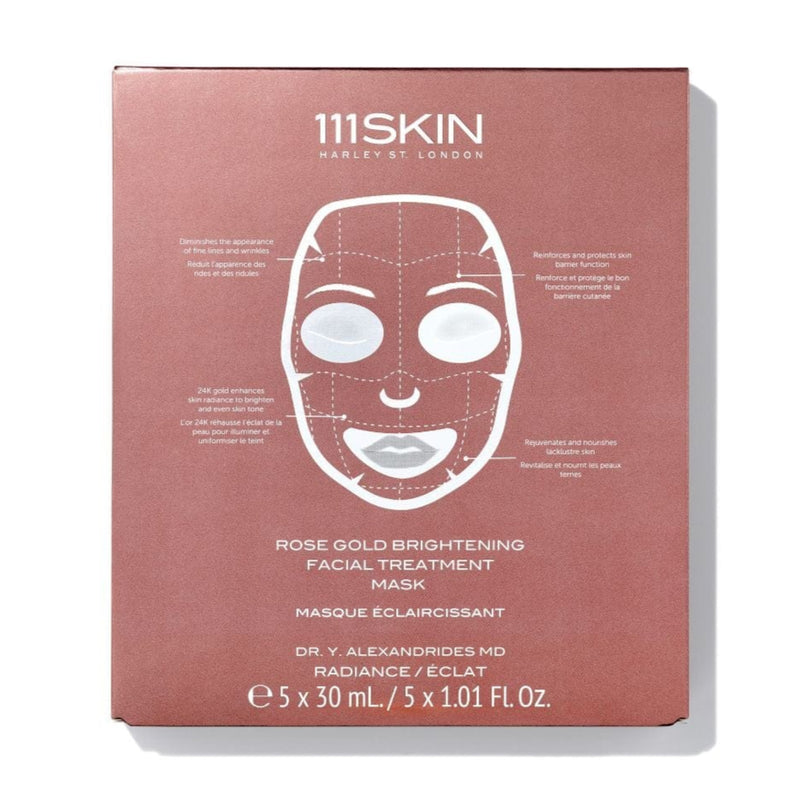 Rose Gold Brightening Facial Treatment Mask
