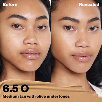 6.5: Bronceado con subtonos oliva.