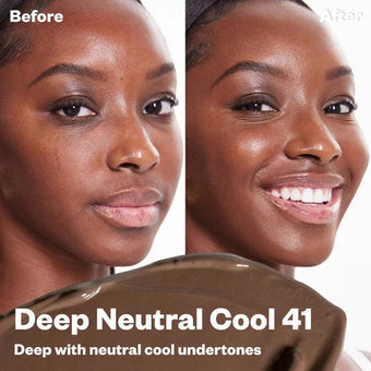 41 – Deep Neutral Cool: Profundo, subtonos neutros fríos.