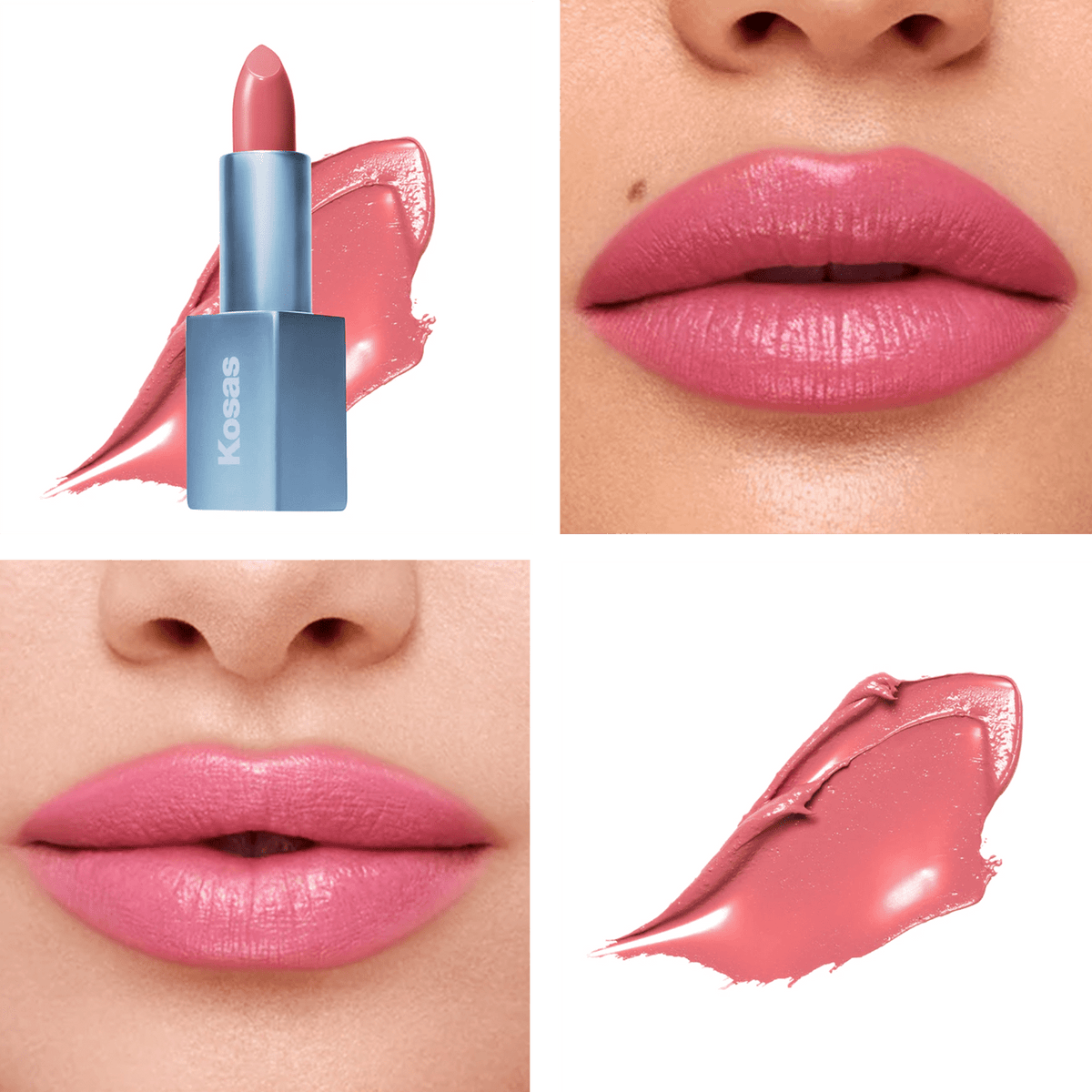 Kosas Weightless Lip Color Nourishing Satin Lipstick | Kosas Labios
