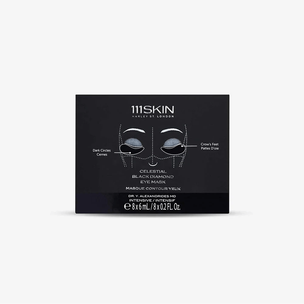 Celestial Black Diamond Eye Mask