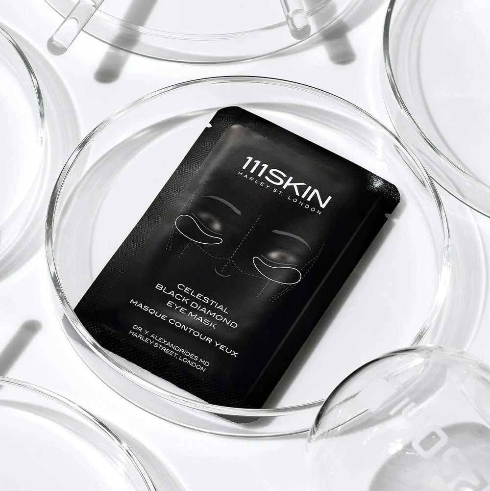 Celestial Black Diamond Eye Mask