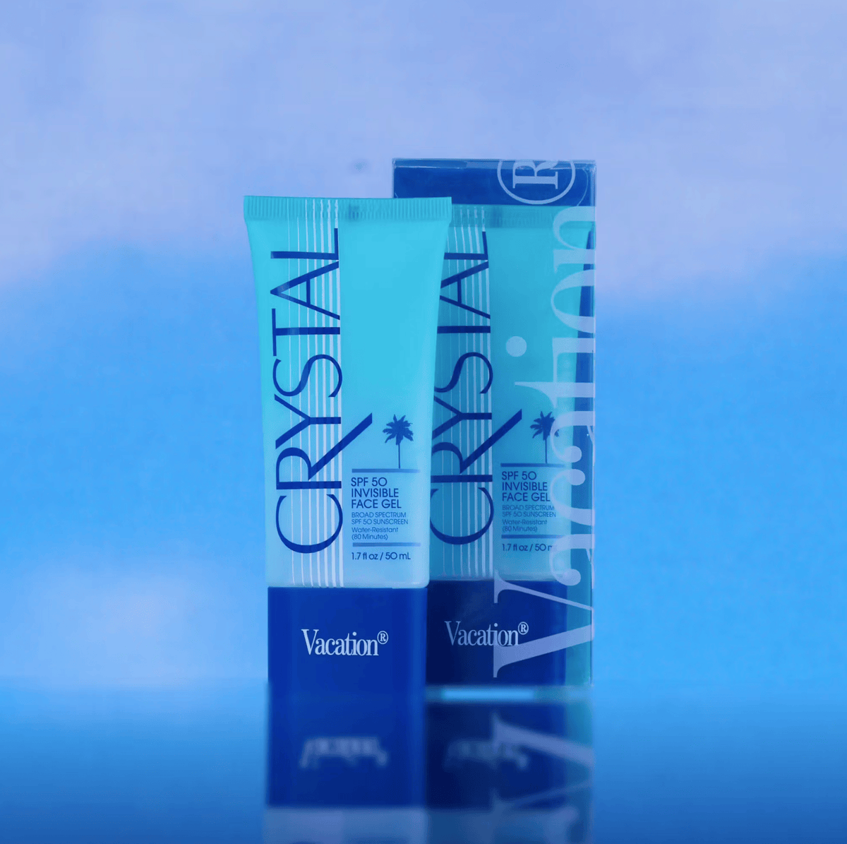 Crystal SPF 50 Face Gel