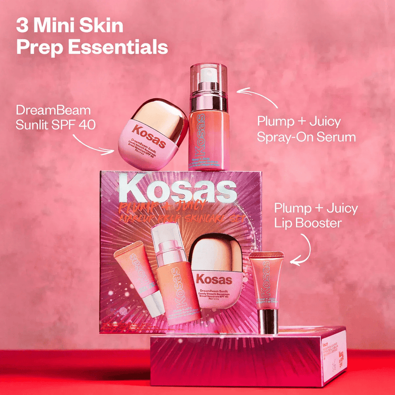 Plump + Juicy Makeup Prep Skincare Set