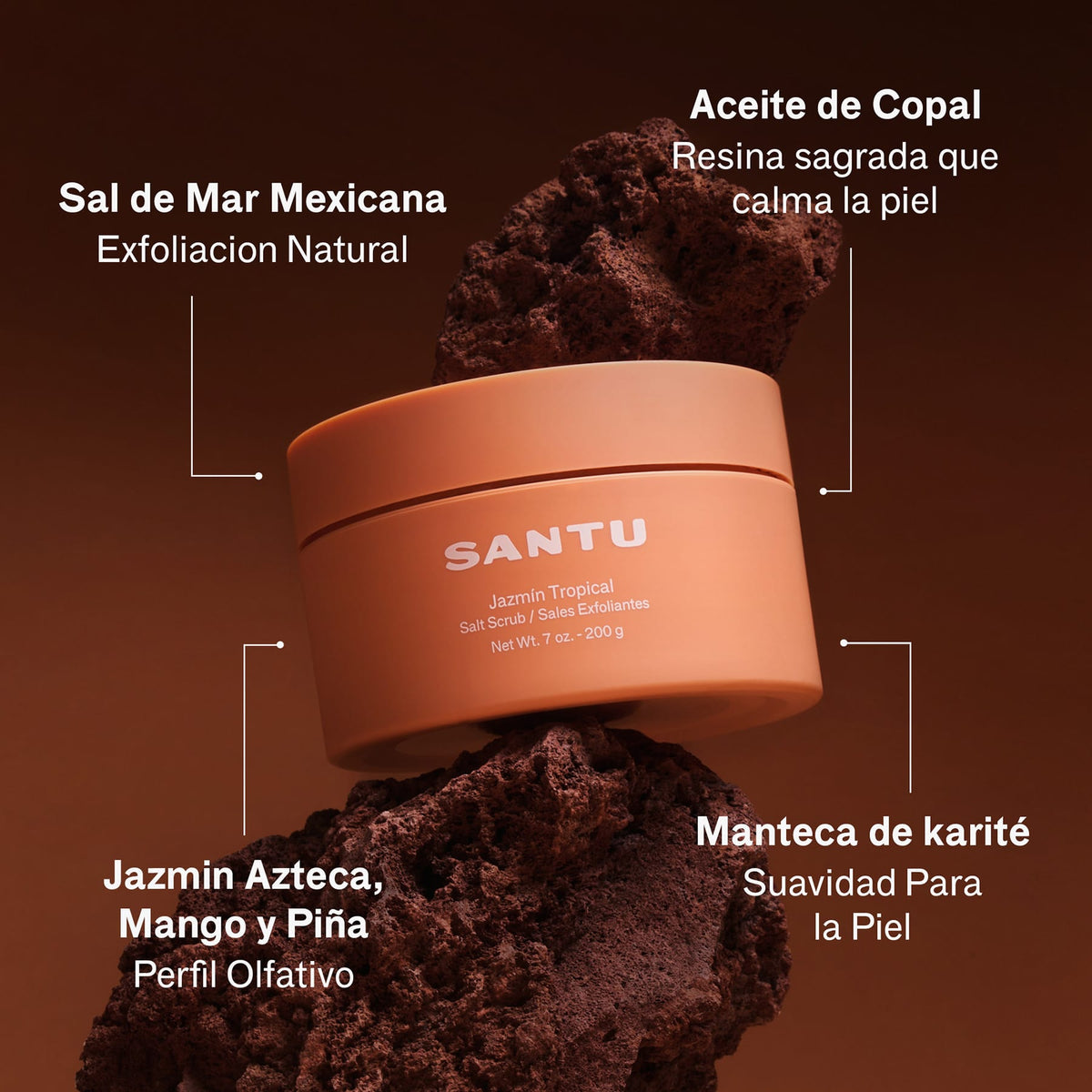 Santu Sales Exfoliantes Jazmín Tropical | SANTU