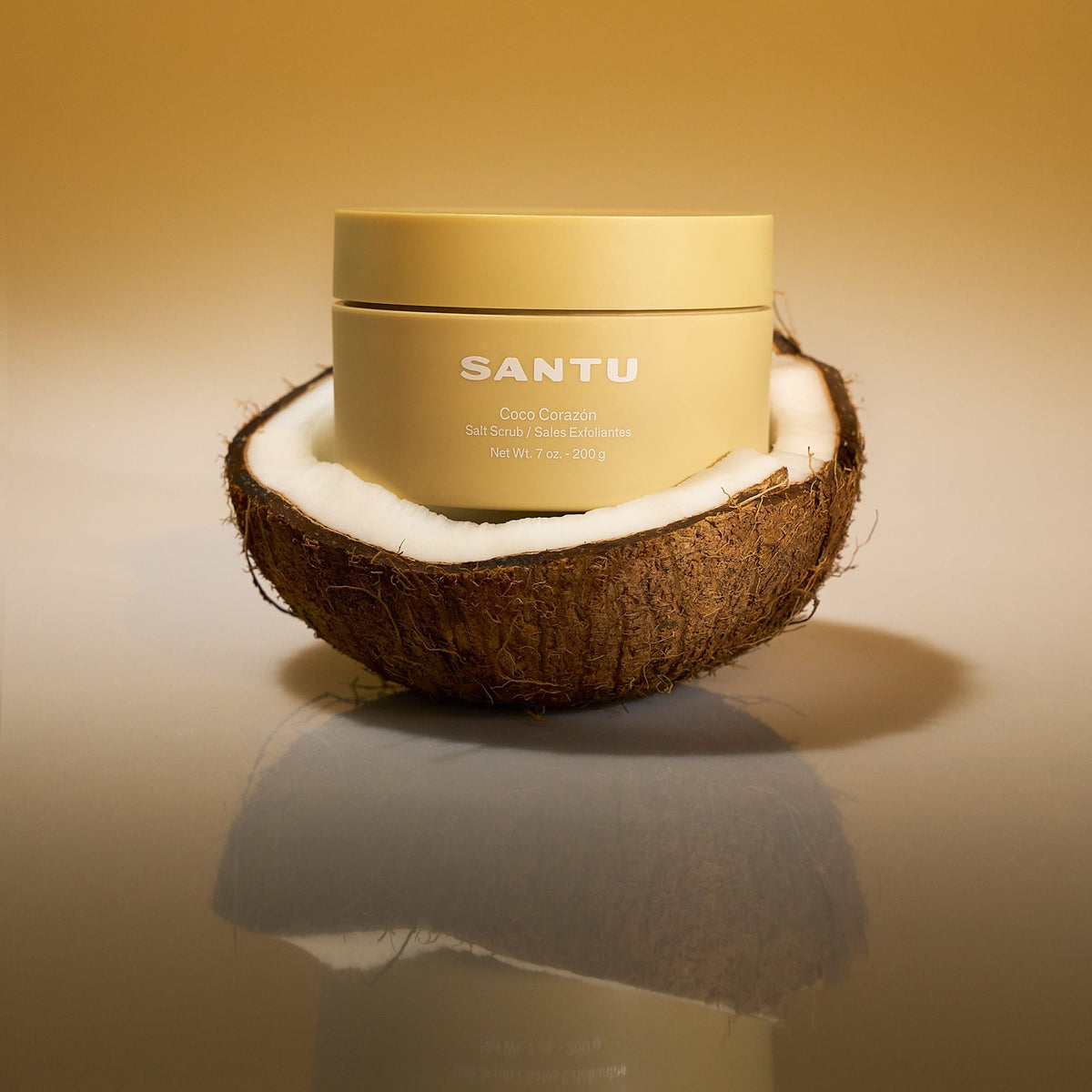 Santu Sales Exfoliantes Coco Corazón | SANTU