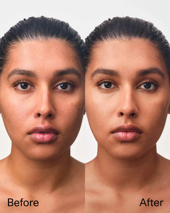 Imaan: medio profundo con subtonos toffee.