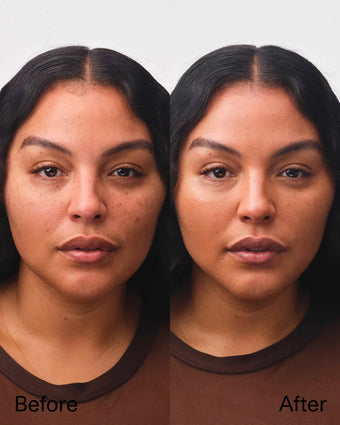 Paloma: bronceado con subtonos oro rosado.