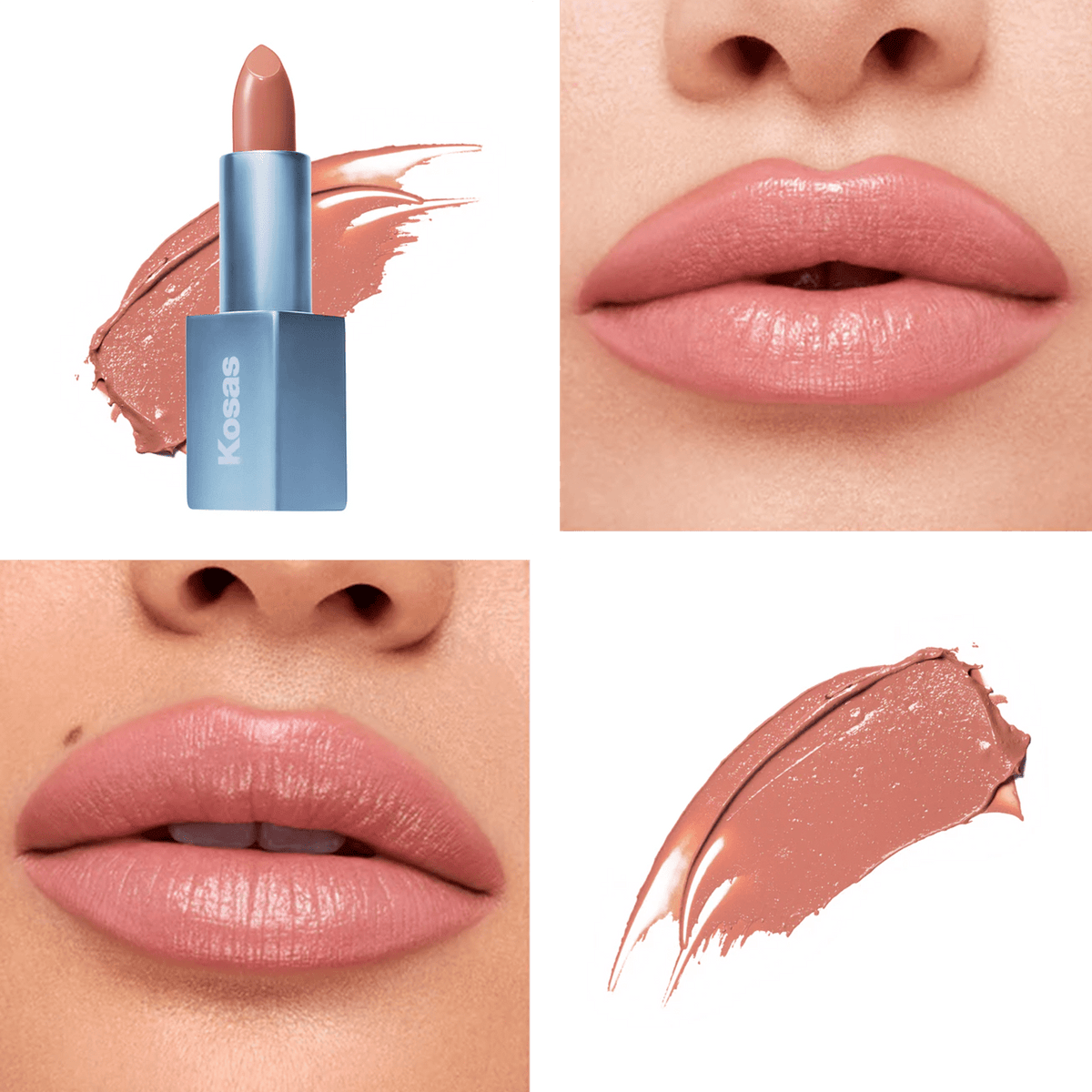 Kosas Weightless Lip Color Nourishing Satin Lipstick | Kosas Labios