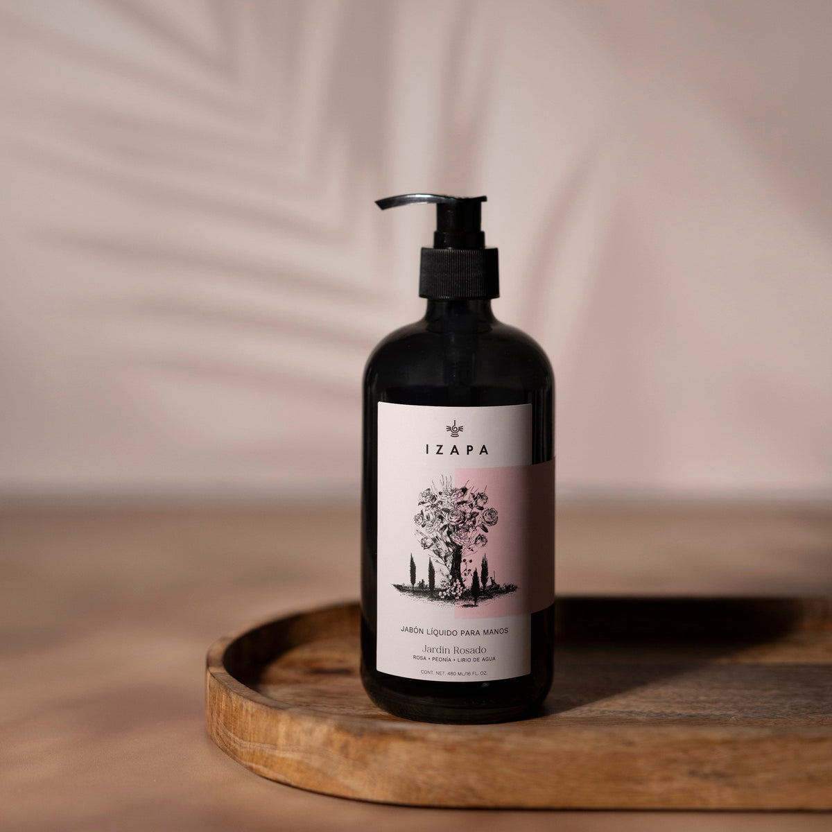 Jabón Liquido para manos Jardín Rosado