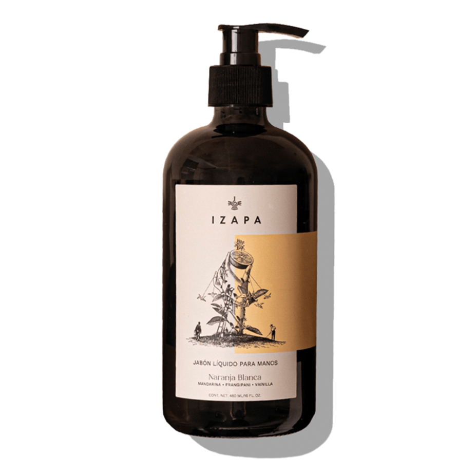Jabón Liquido para manos Naranja Blanca