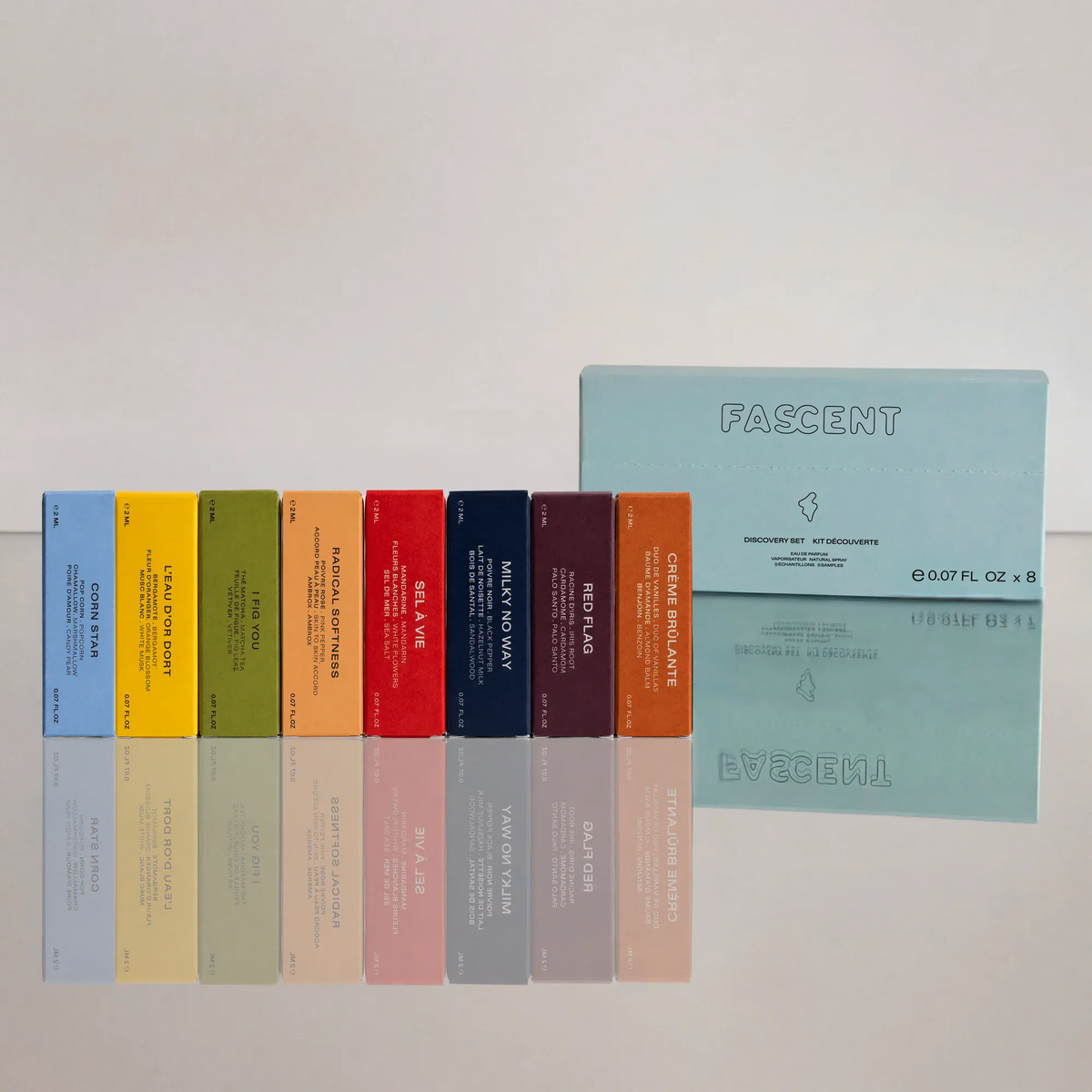 Discovery Set Fascent 8 piezas