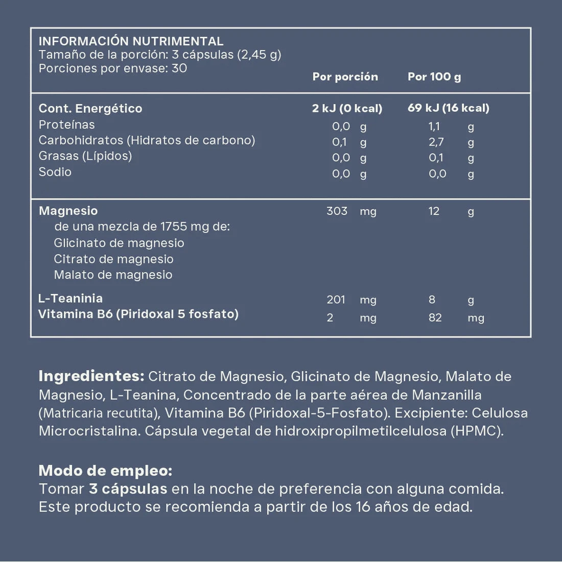 Reset Wellness M3 + Magnesio