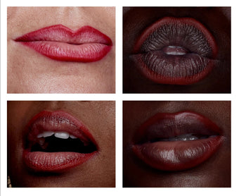 Velvet: rojo intenso y profundo con subtonos azulados.
