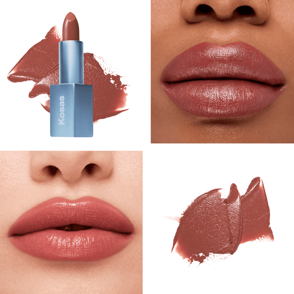 Kosas Weightless Lip Color Nourishing Satin Lipstick | Kosas Labios