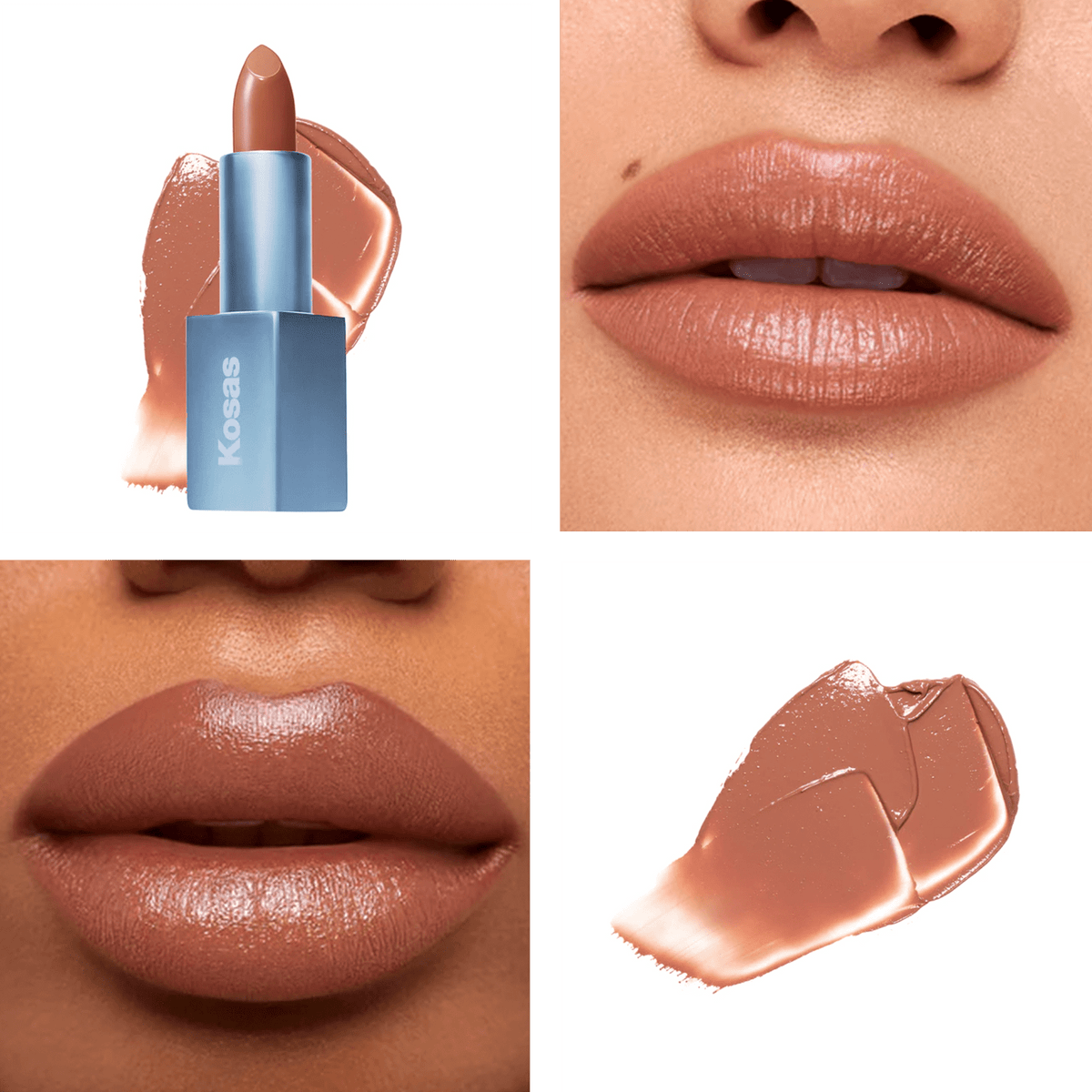Kosas Weightless Lip Color Nourishing Satin Lipstick | Kosas Labios