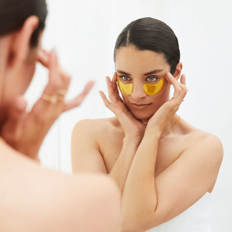 Hydra Bright Gold Eye Mask