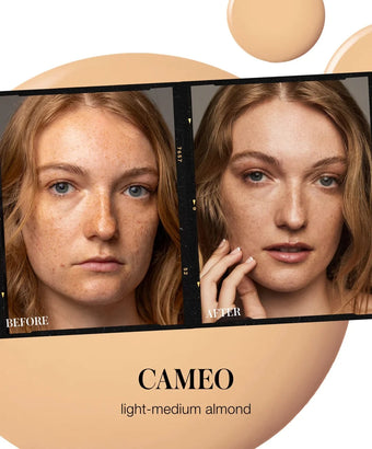 Cameo: Ideal para UnCoverup y ReEvolve Foundation en tonos 11.5 - 22.