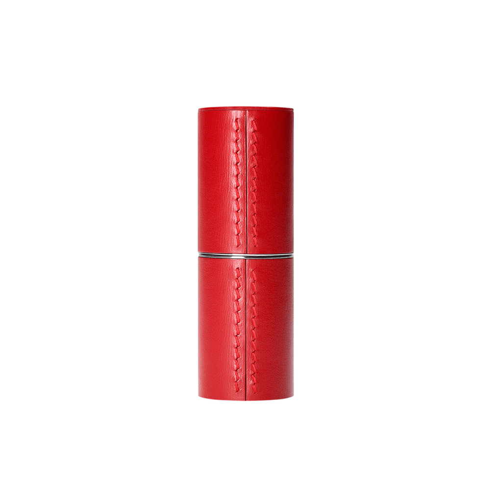Refillable Fine Leather Lipstick Case.