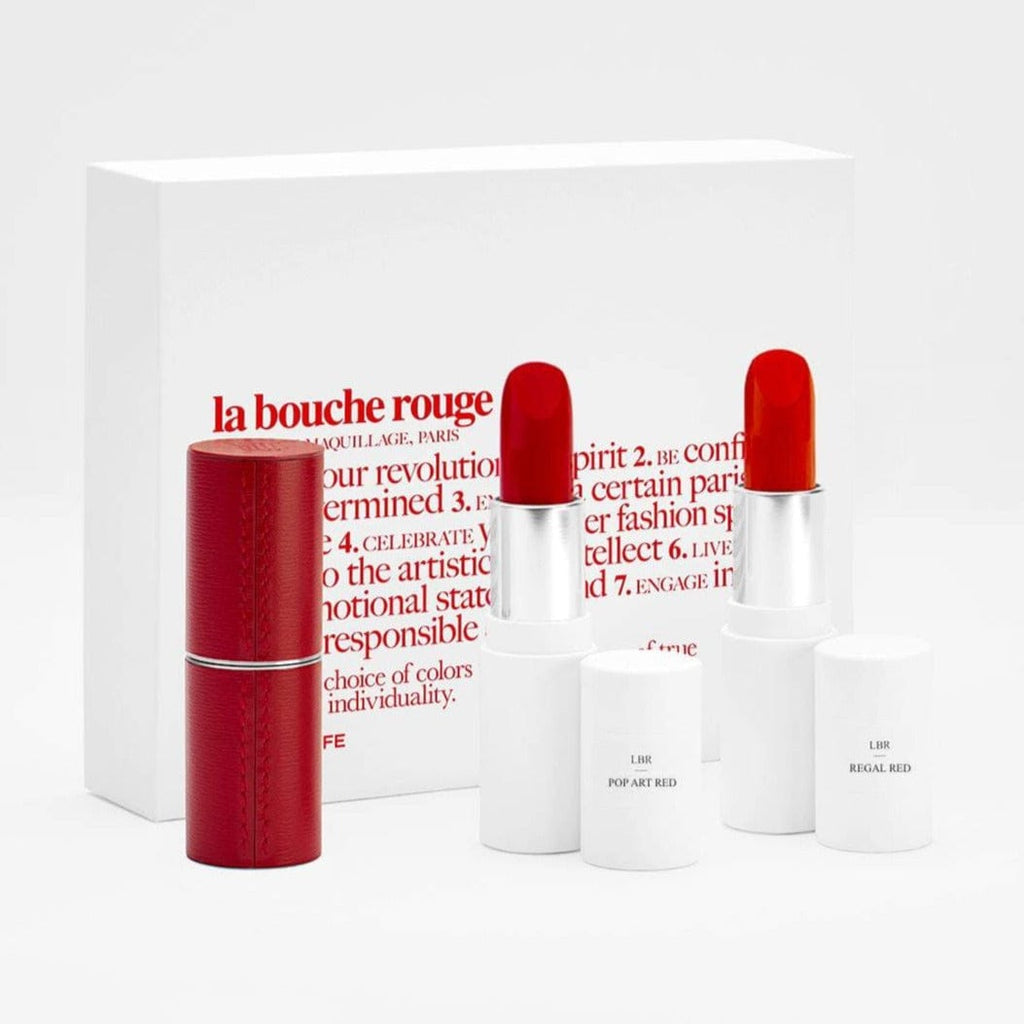 The Parisian Reds - Red Lipstick Set.