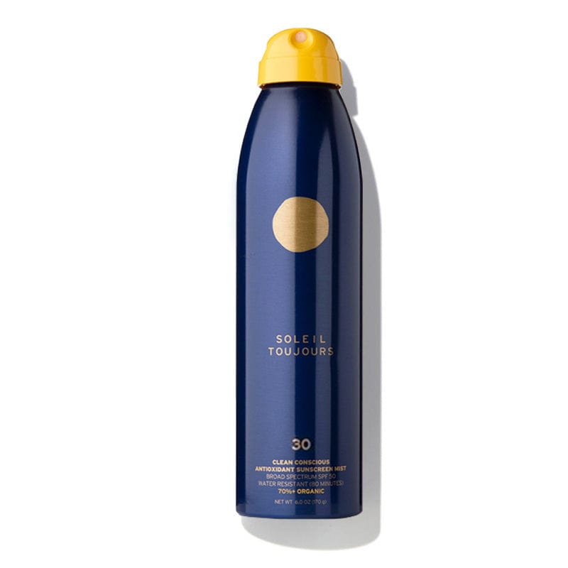 Organic Sheer Sunscreen Mist SPF 30.