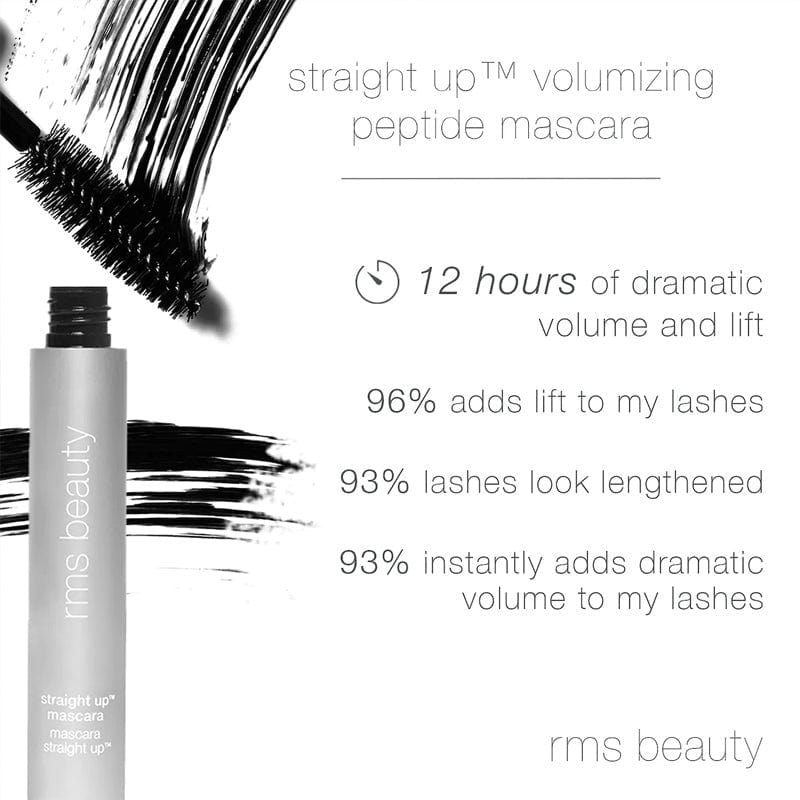 Straight Up Voluminizing Peptide Mascara.